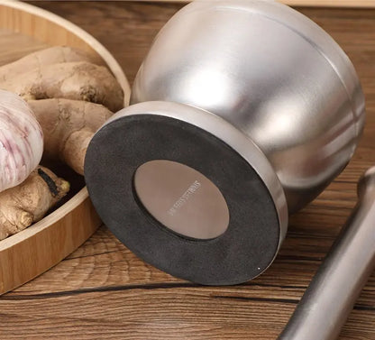 Stainless Steel Garlic Crusher