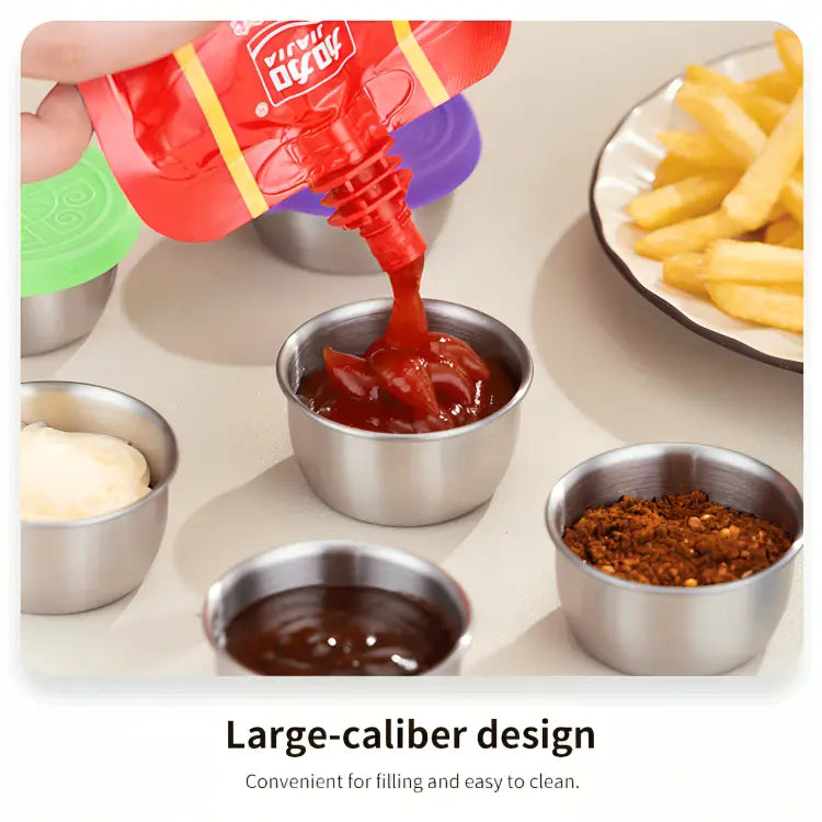 Premium 304 Stainless Steel Sauce Cup