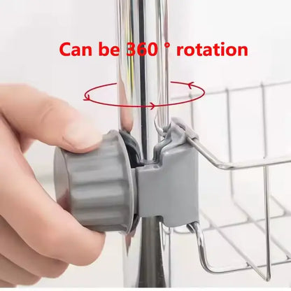 Stainless Steel Faucet Rack Hanging Basket