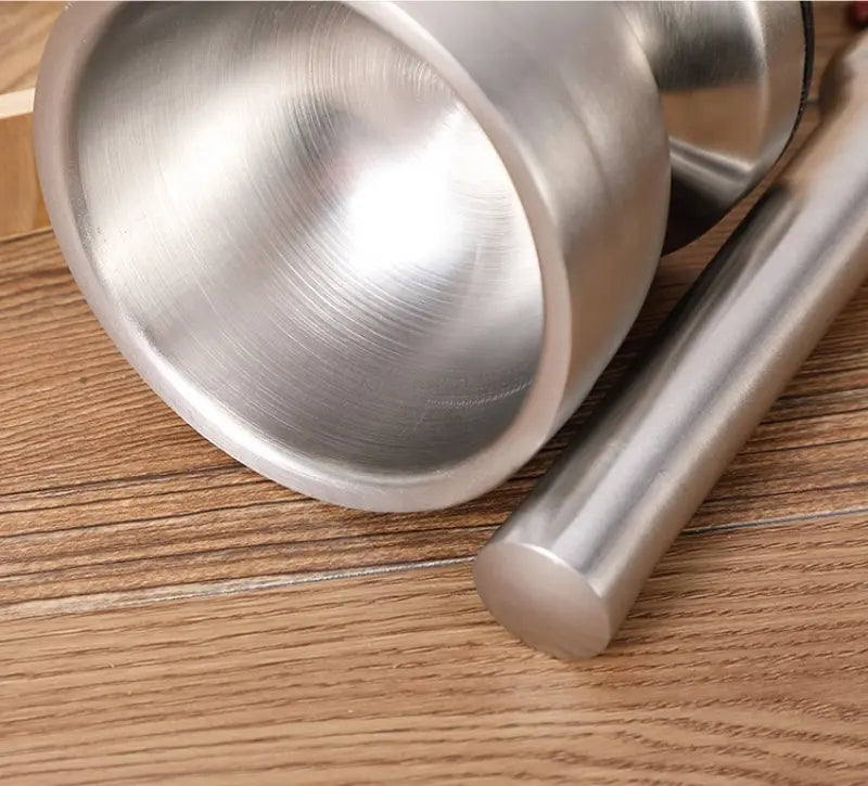 Stainless Steel Garlic Crusher