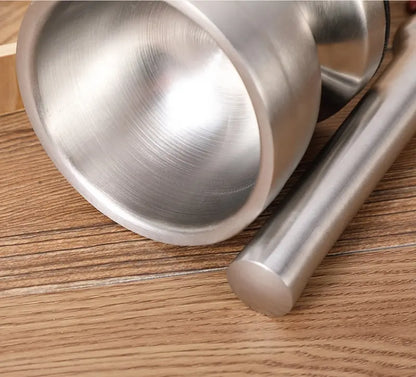 Stainless Steel Garlic Crusher
