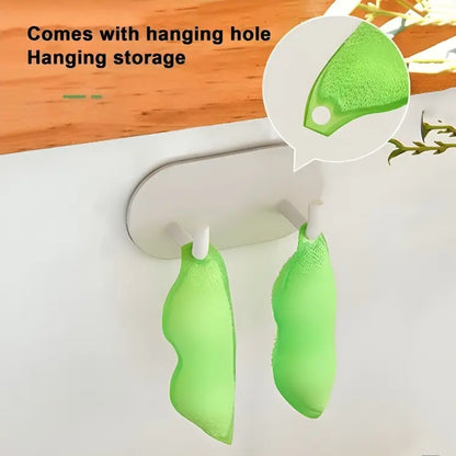 3-Pieces Magic Bean Bottle Scrubbers Set
