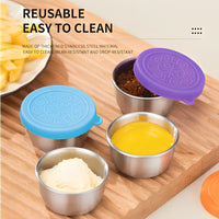 Premium 304 Stainless Steel Sauce Cup