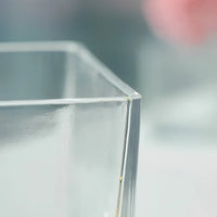 Small Glass Pearled Candle Holders