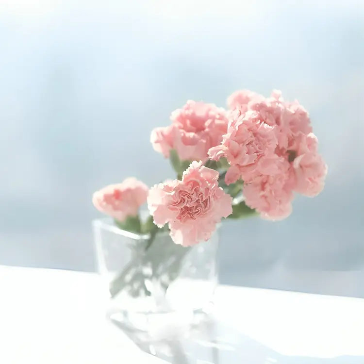 Small Glass Pearled Candle Holders