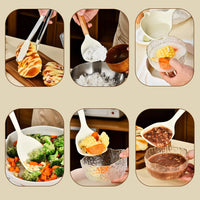 Silicone Wood Handle Non-Stick Spatulas Set