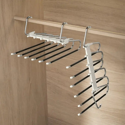 Stainless Steel 6-Layer Pants Organizer