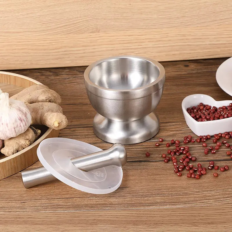 Stainless Steel Garlic Crusher