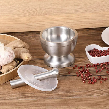 Stainless Steel Garlic Crusher