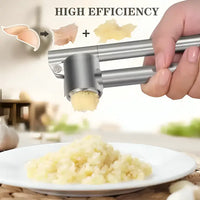 Stainless Steel Garlic Press