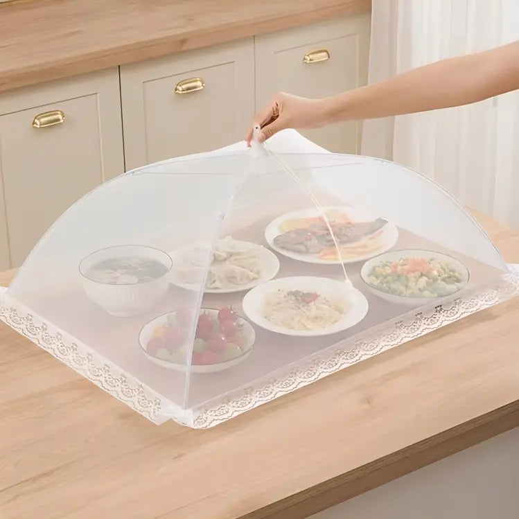 Food Fly Protector Umbrella & Tulle Net