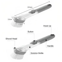 2-in-1 Dish Sponge + Brush with Soap Dispenser