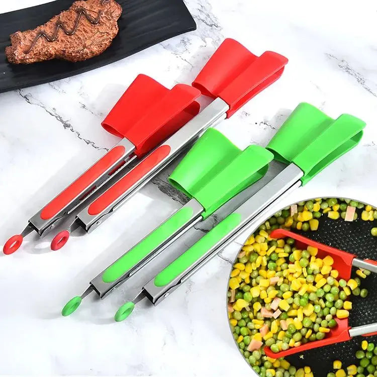 2-in-1 Smart Kitchen Spatula and Tongs