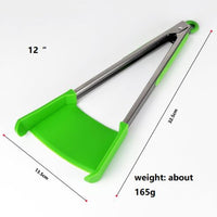 2-in-1 Smart Kitchen Spatula and Tongs