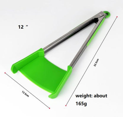 2-in-1 Smart Kitchen Spatula and Tongs