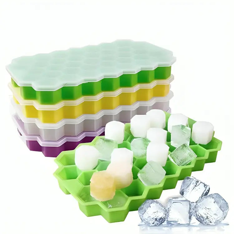 Food-Grade Silicone Ice Cube Tray