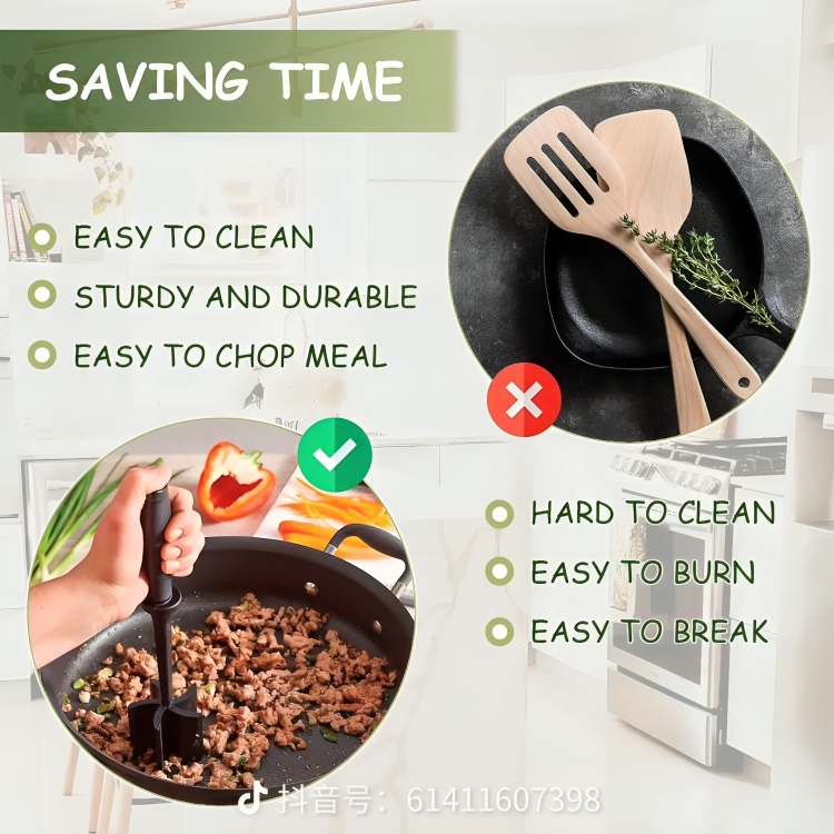 Heat-Resistant Meat Chopper