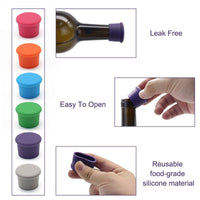 Silicone Wine Bottle Stoppers