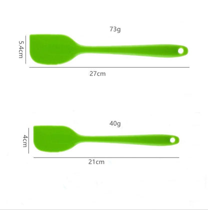 2-Pieces Heat-Resistant Non-Stick Silicone Spatula Set