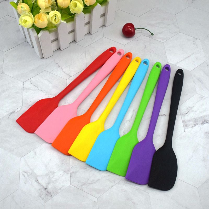 2-Pieces Heat-Resistant Non-Stick Silicone Spatula Set