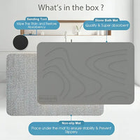 Super Absorbent Bathroom Stone Mat
