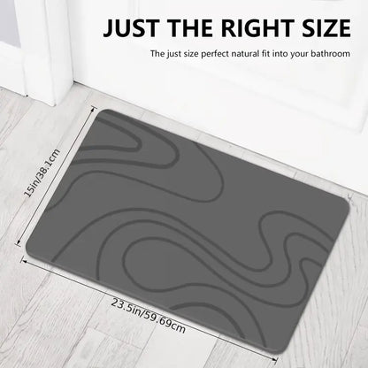 Super Absorbent Bathroom Stone Mat