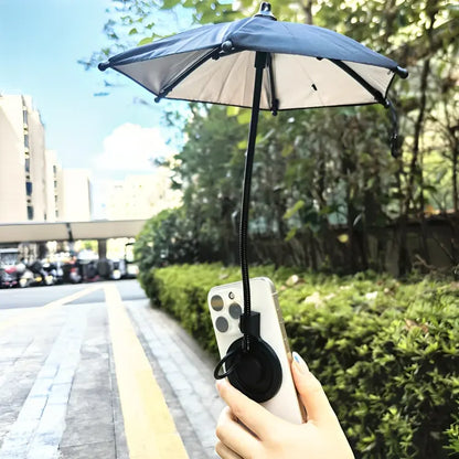 Magnetic Mini Phone Umbrella for Sun Shade