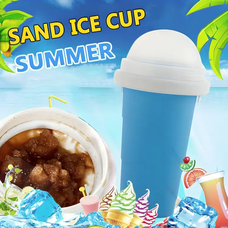 Eco-Friendly Silicone Quick-Frozen Slush Cup