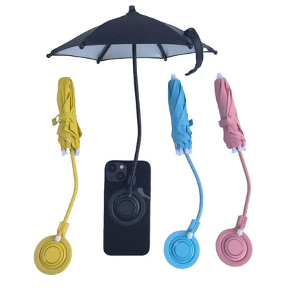 Magnetic Mini Phone Umbrella for Sun Shade